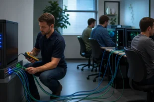When a Windows EXE Runs from a Network Share: Process Priority and Real Bottlenecks